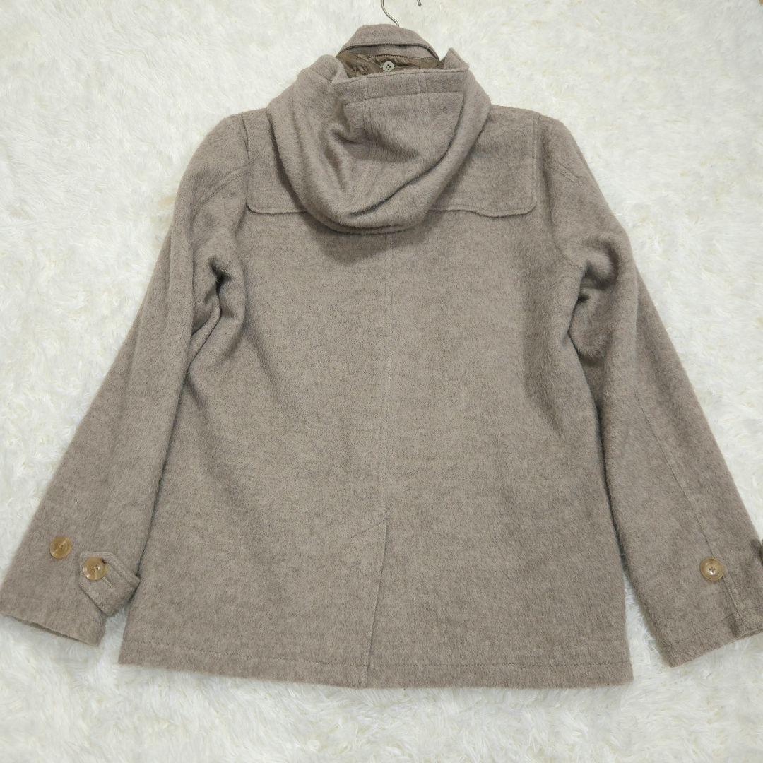 Iroquois イロコイ 2 ダッフルコート フード ウール アルパカ