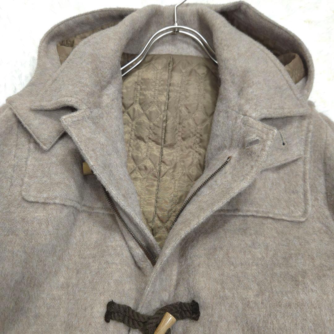 Iroquois イロコイ 2 ダッフルコート フード ウール アルパカ