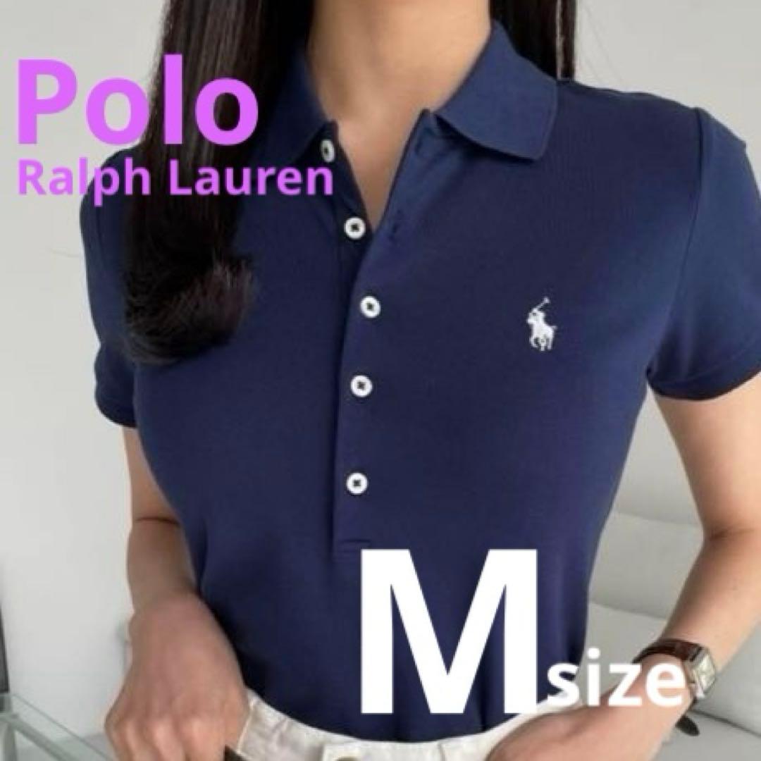 【海外直輸入】新品未使用　ポロラルフローレン　ネイビー 半袖ポロシャツ