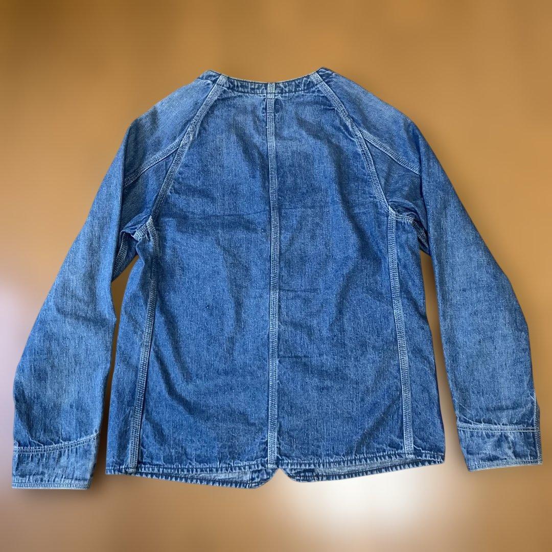 オアスロウ　ノーカラーカバーオール