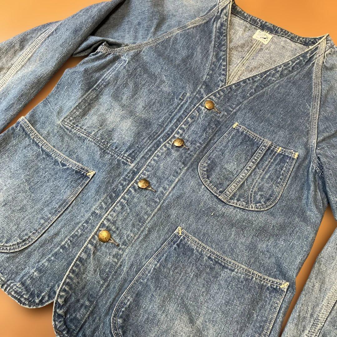 オアスロウ　ノーカラーカバーオール