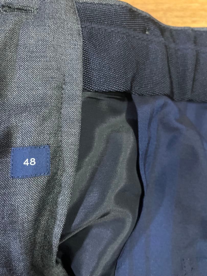 未使用　INCOTEX シャークスキン　スラックス インコテックス