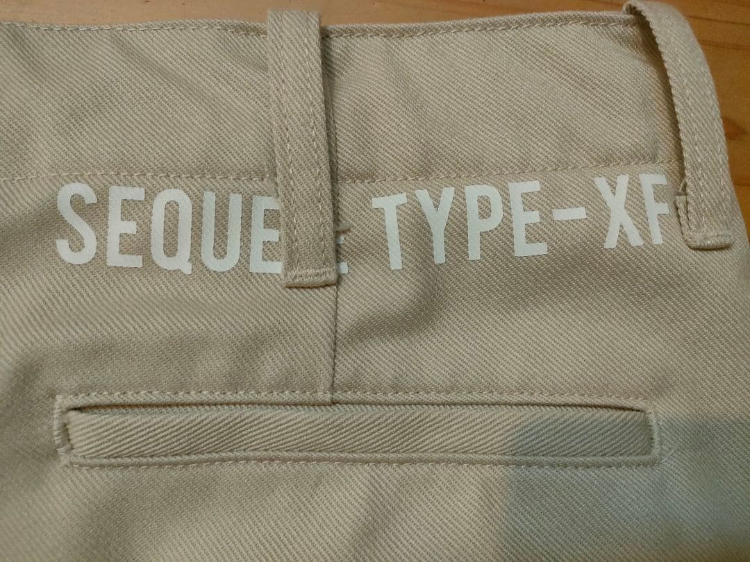 サイズL SEQUEL TYPE-XF ベージュ チノパン　シークエル