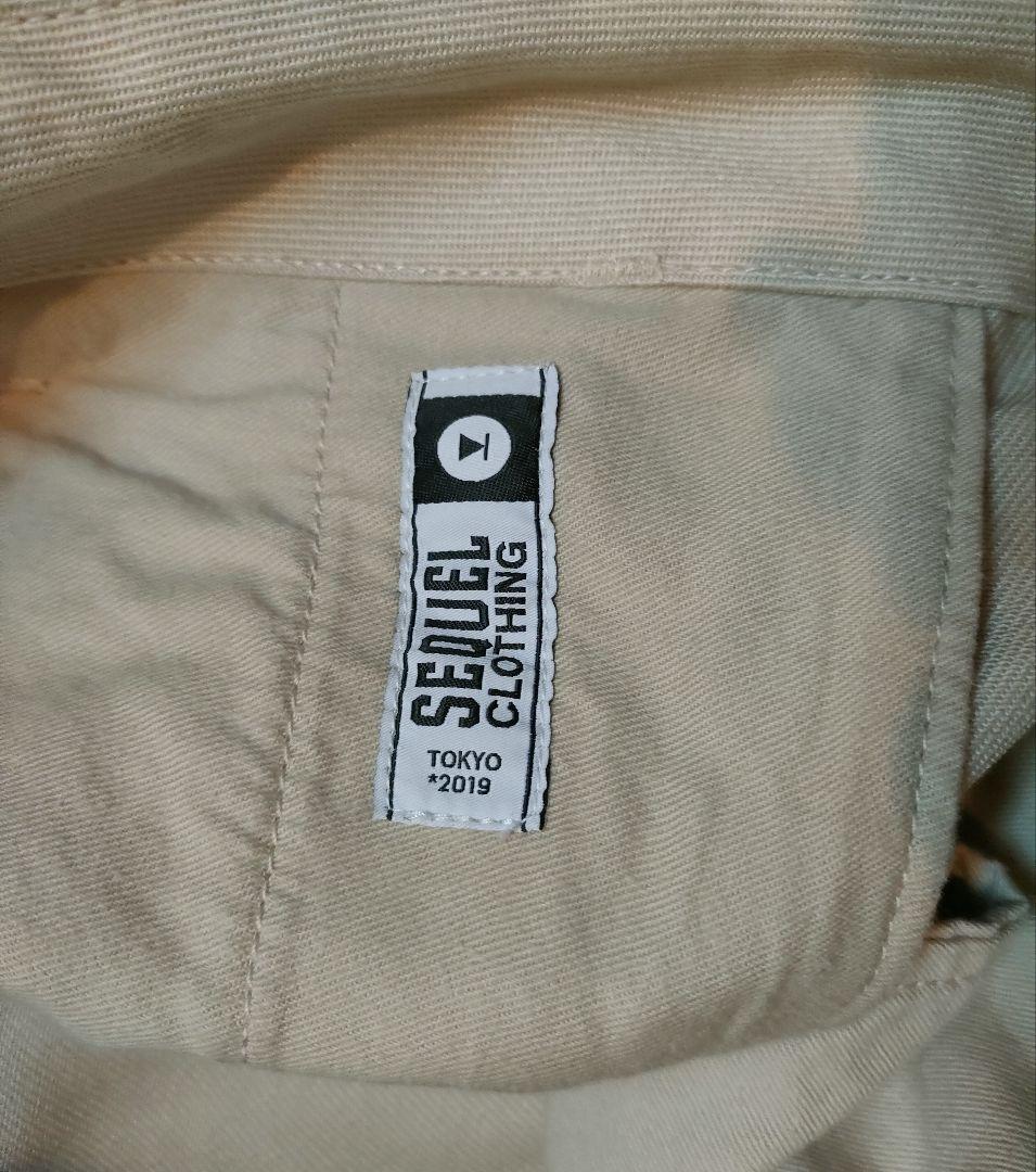 サイズL SEQUEL TYPE-XF ベージュ チノパン　シークエル