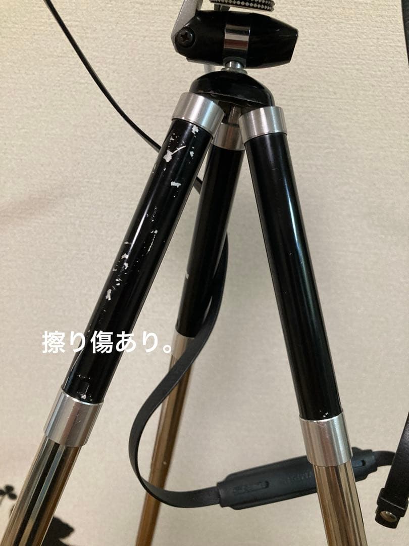 一眼レフフィルムカメラオリンパスOM-1&フラッシュ& 脚立