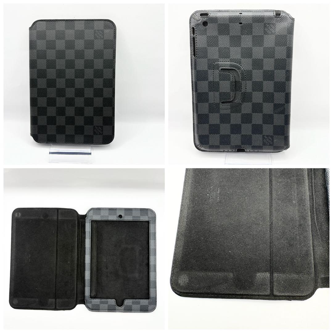 LOUIS VUITTON ダミエ iPad mini カバー 手帳型 美品