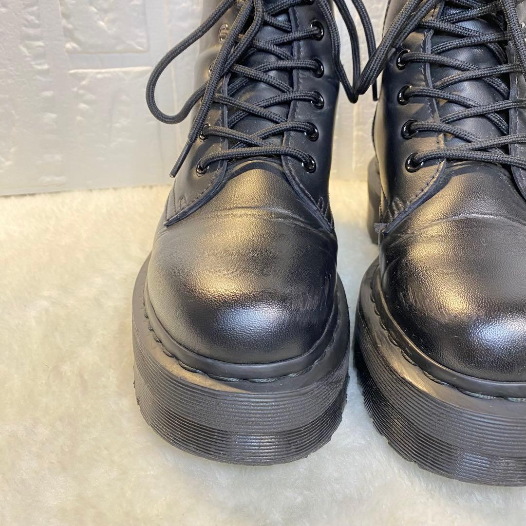 Dr.Martens ドクターマーチン 8ホール ブーツ ブラック 厚底 UK5