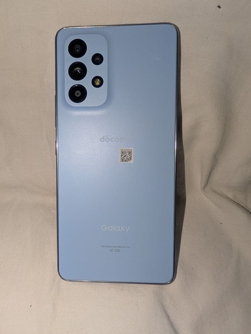 Galaxy A53 5G 青 docomo 本体 アクセサリ セット
