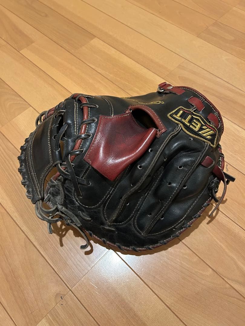 こ*は様 プロ野球選手　実使用　キャッチャーミット　西武ライオンズ　プロステイタ