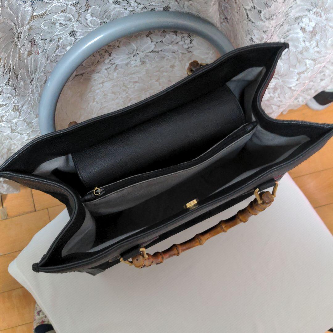 GUCCIバンブースエードバックダイアナ黒　　　　　　　　　完全リペア済み