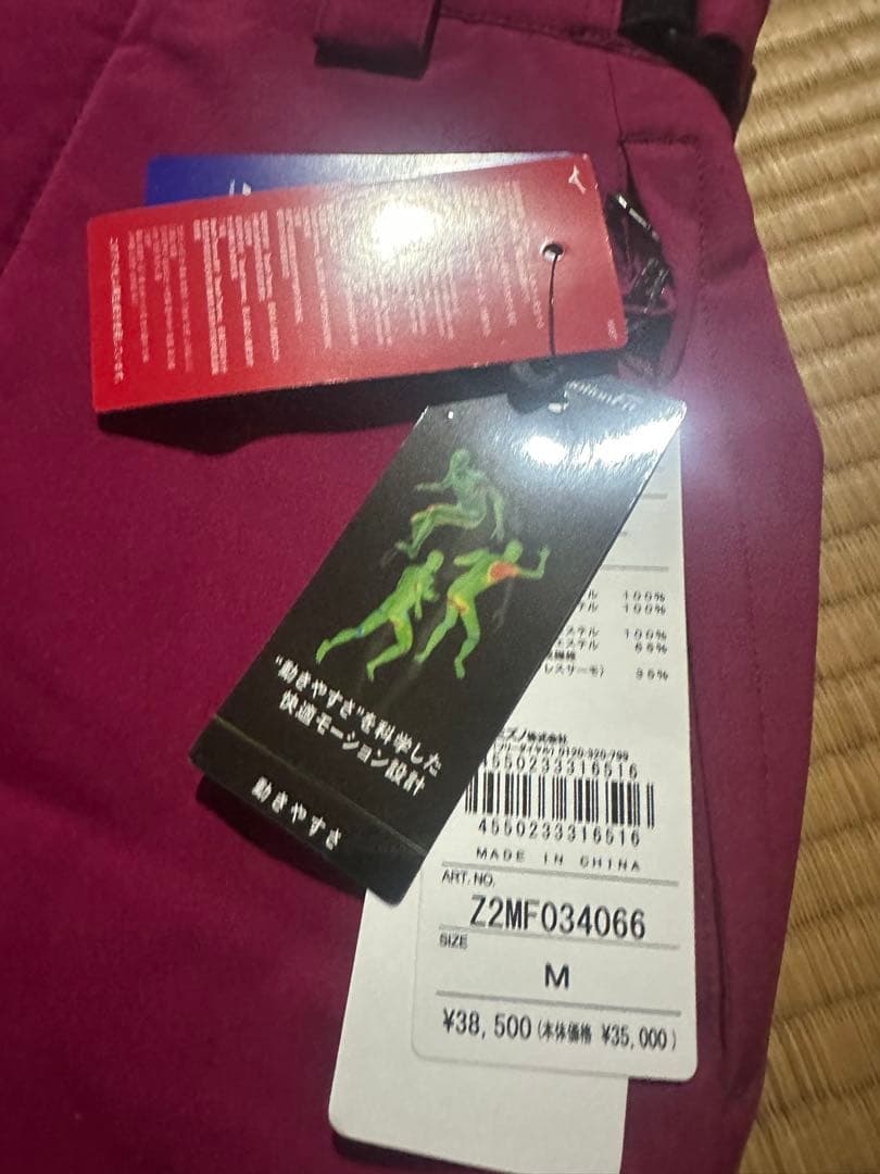 未使用　ミズノ FREE SKI PARKA セットアップ