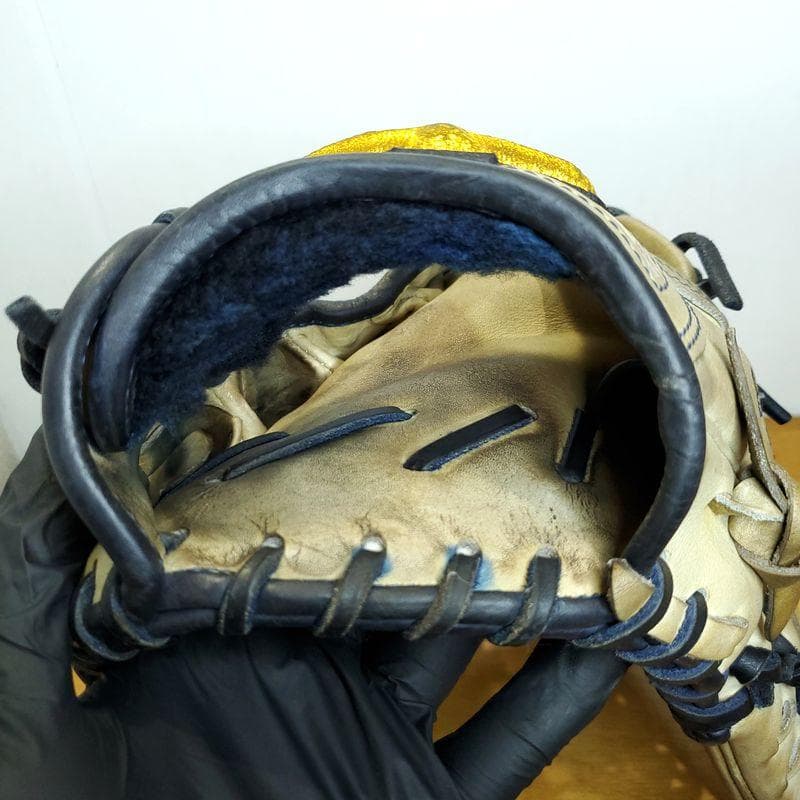 ミズノプロ 波賀製 耕作オーダー HAGA JAPAN 外野用 硬式グローブ
