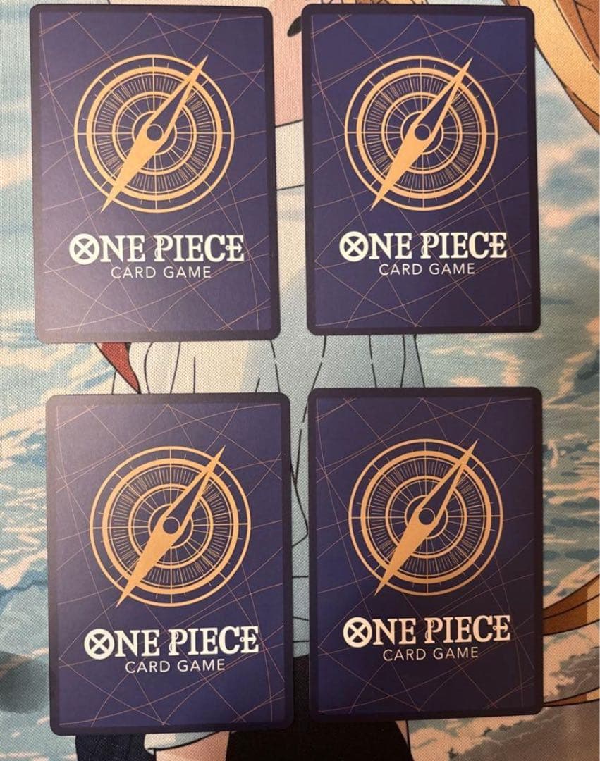 ワンピースカードゲーム　ナミ　ゼウス　プロモ　パラレル　4枚　op11-106