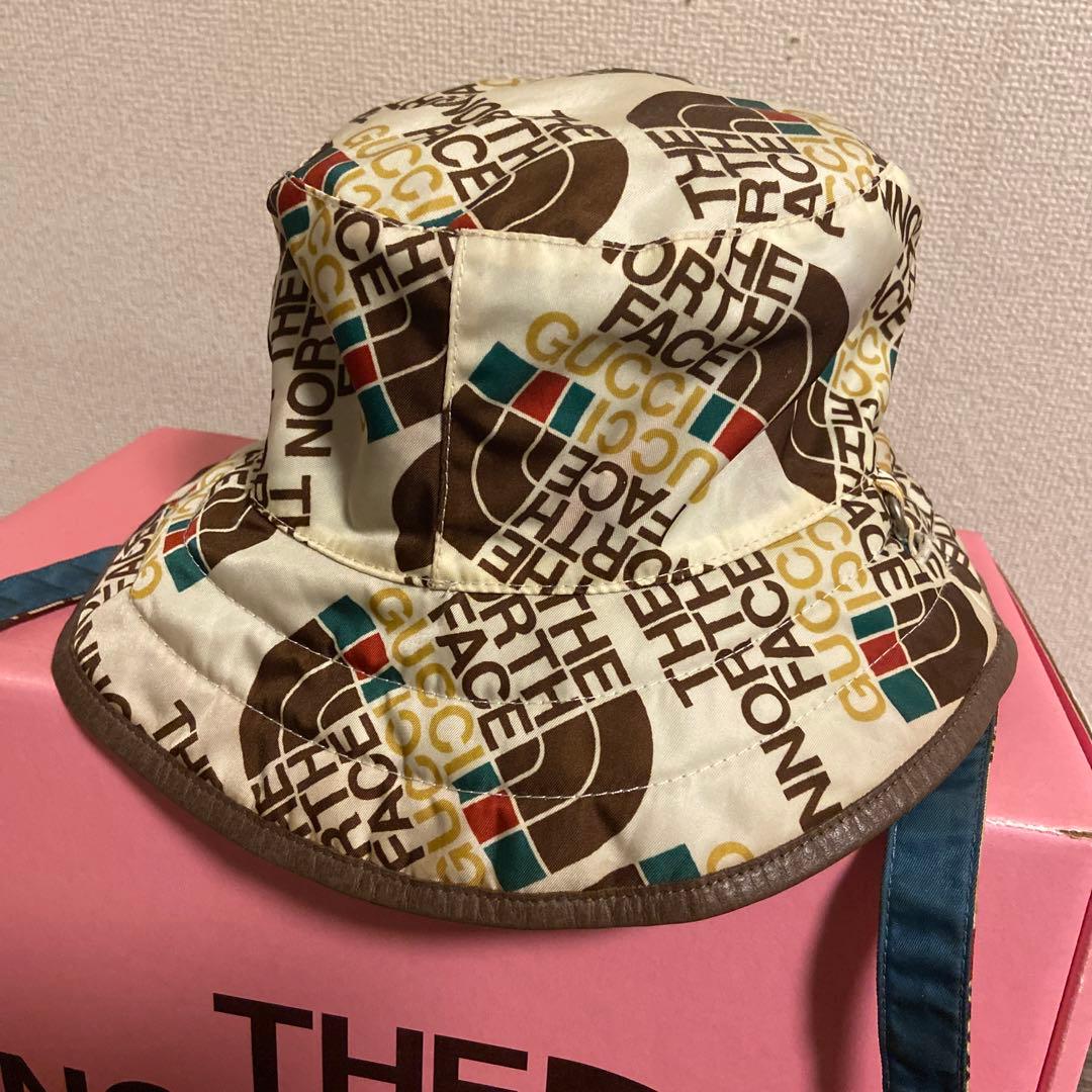 希少、最終セール中！THE NORTH FACE x GUCCI バケットハット