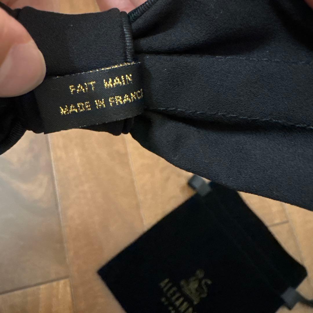 ALEXANDRE DE PARIS ブラック　カチューシャ