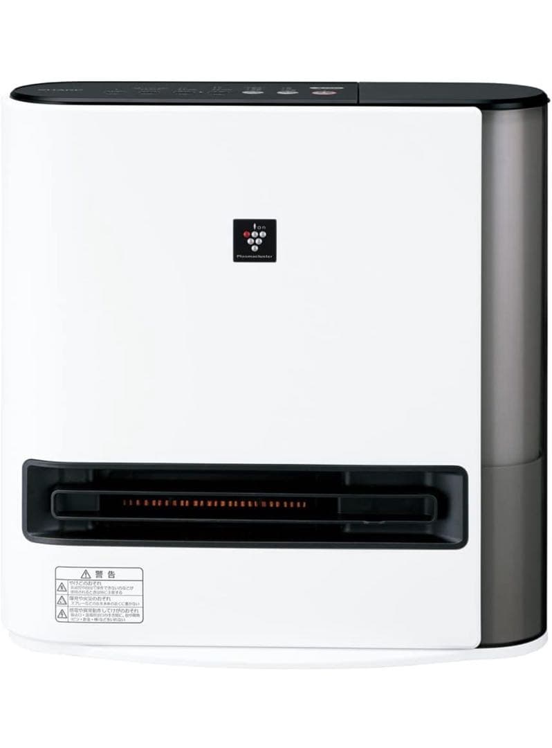 SHARP セラミックファンヒーターHX-PK12-W 加湿機能付き新フィルター