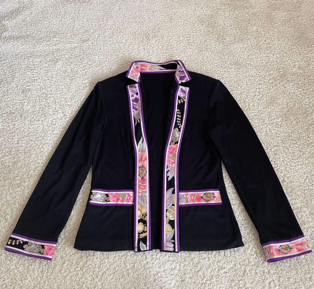 レオナール　ジャケット　ブラック　M