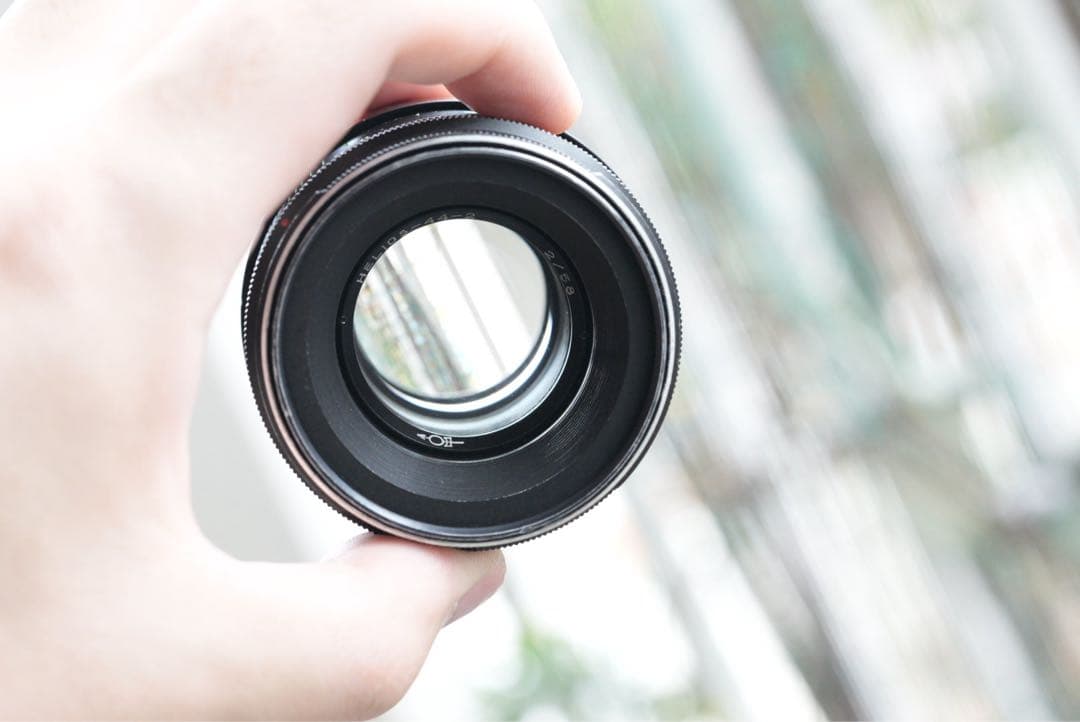 分解清掃済 Helios-44-2 58mm f2 ぐるぐるボケ 1