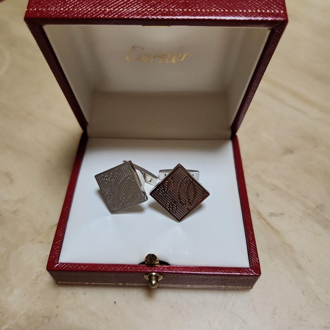Cartier カフリンクス シルバー