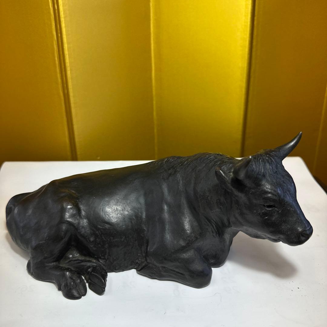高岡銅器，青銅，牛の銅製彫刻