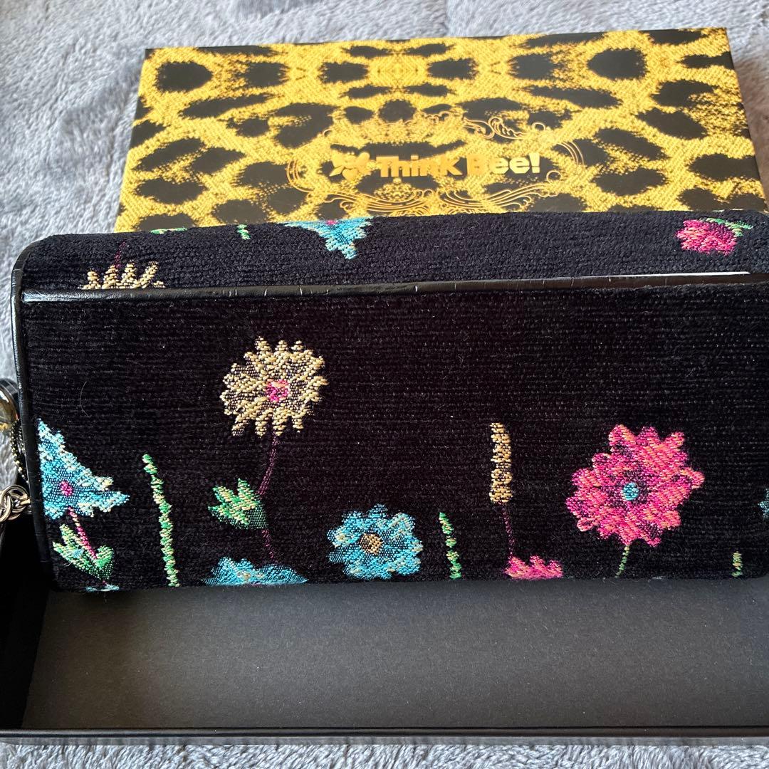 シンクビー　フラージェビーズ　ブラック 長財布と小銭入れセット　新品未使用