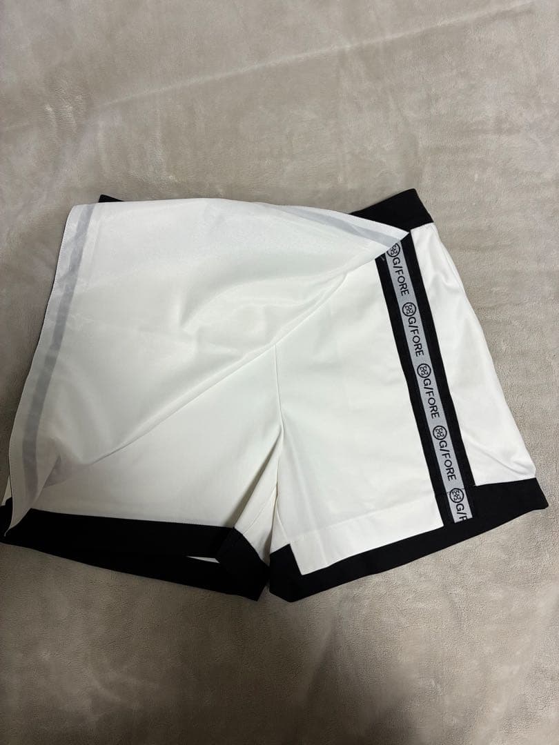 G/FORE ジーフォア ゴルフ レディース スカート 白 36