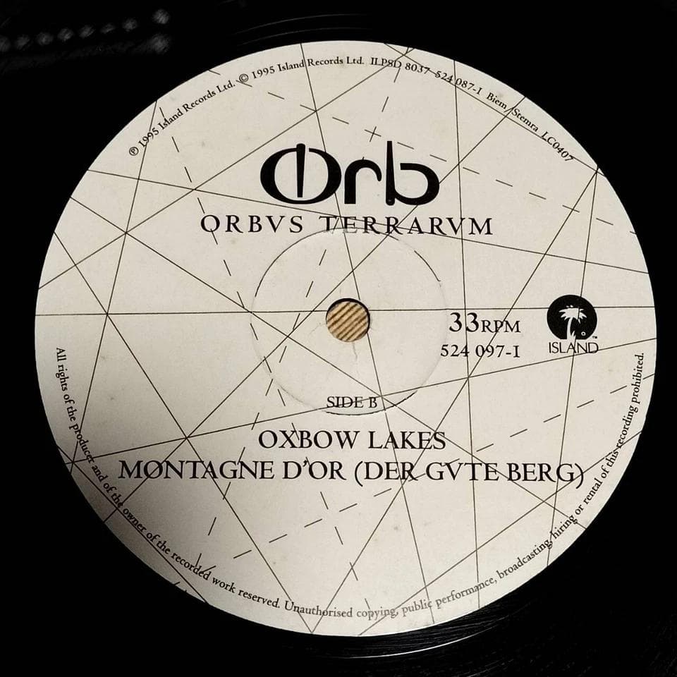 Orb - Orbus Terrarum 2LP レコード 1995年