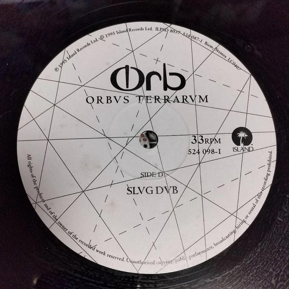 Orb - Orbus Terrarum 2LP レコード 1995年