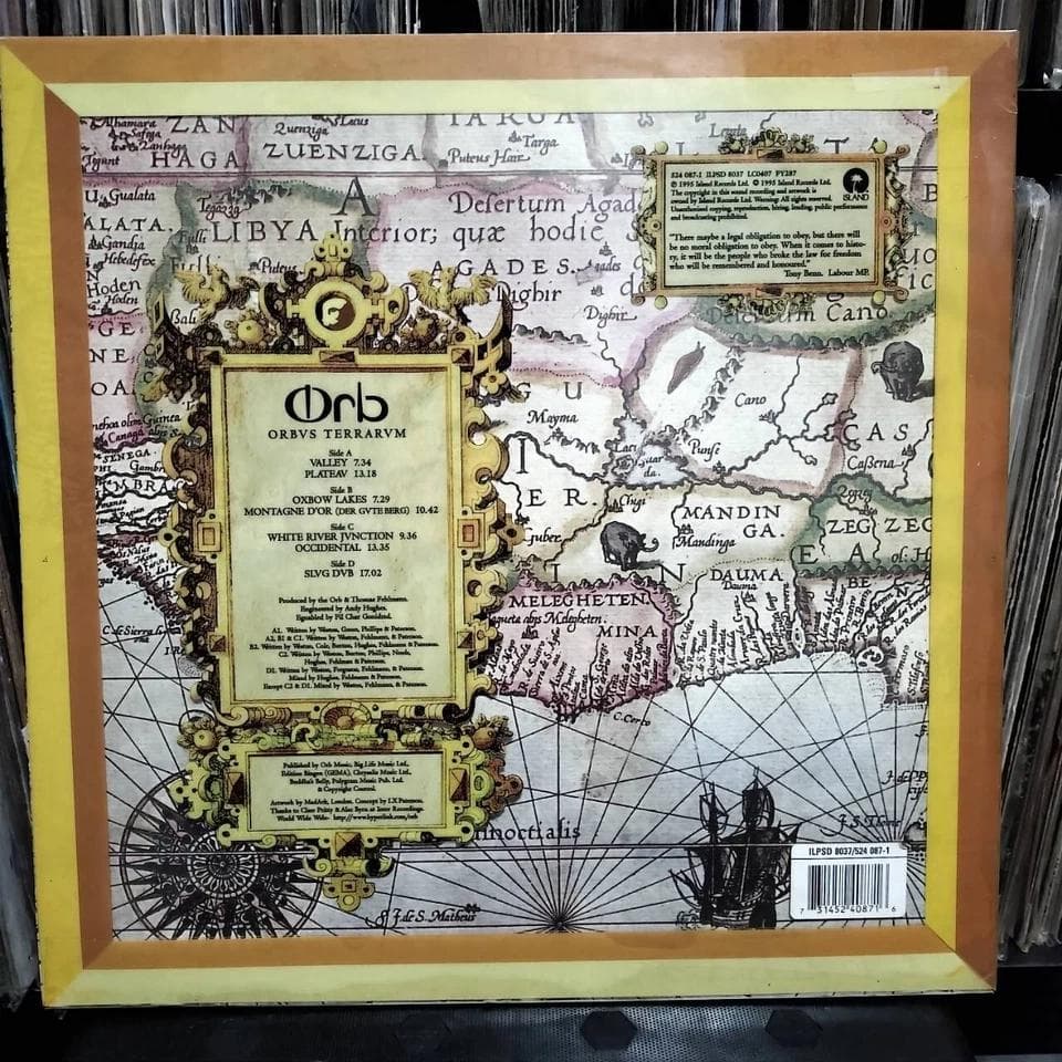 Orb - Orbus Terrarum 2LP レコード 1995年