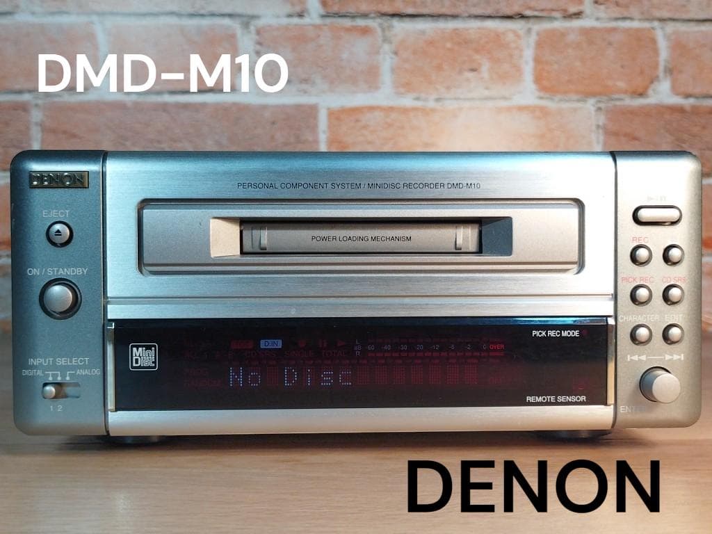 DENON DMD-M10　MDデッキ　デノン デンオン