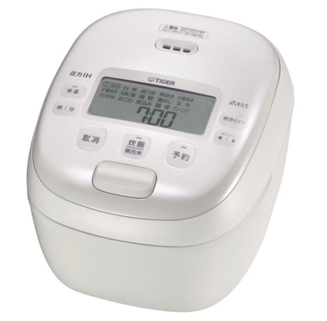 タイガー JRI-B180-W　炊きたて 圧力IHジャー炊飯器 1升　未使用