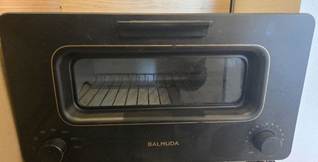 BALMUDA♥️バルミューダ♥️オーブントースター♥️黒スチーム