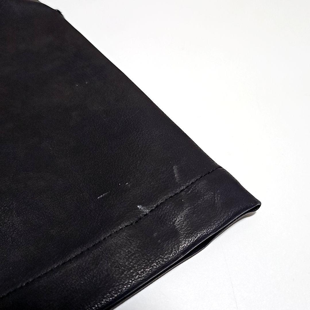 Darich ダーリッチ レザーブーツカバー BLK ブラック 黒