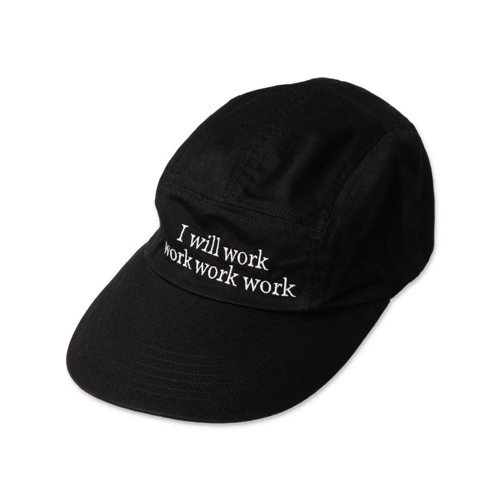 新品 SEE SEE COTTON JET CAP BLACK / 黒 キャップ