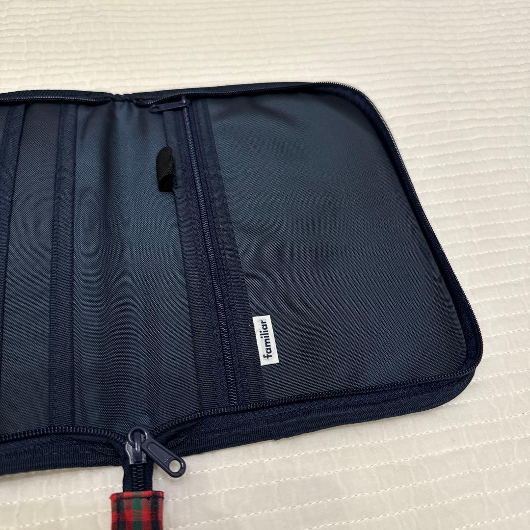 【美品】familiar ファミリア　母子手帳ケース002