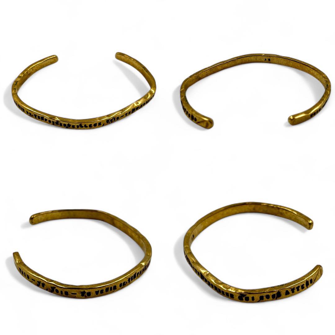 【レア】 セルジュトラヴァル 幸せの手錠 バングル ゴールド 18Kコーティング