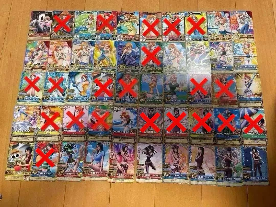 ワンピース　ドラゴンボール　カード