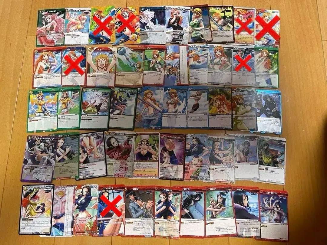 ワンピース　ドラゴンボール　カード