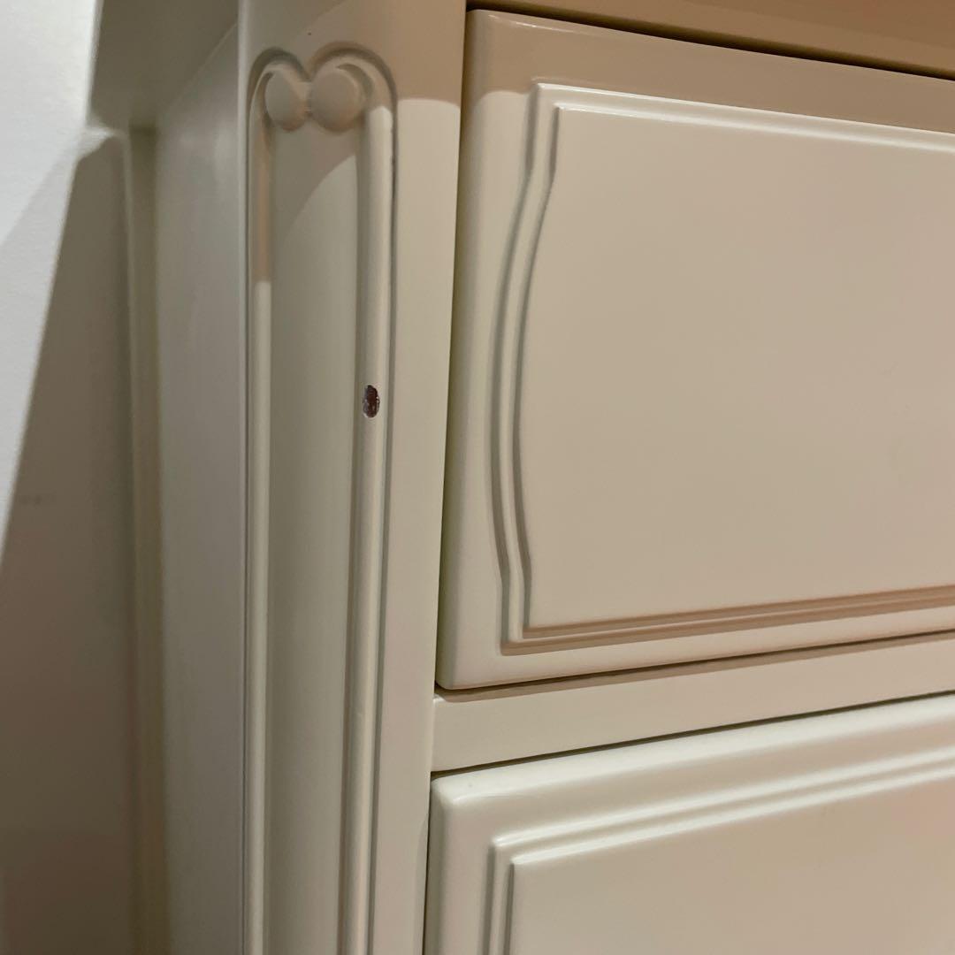 こ*マ様 洋服タンス・猫足ドローワー（幅80cm x 高さ　73cm x 奥行4