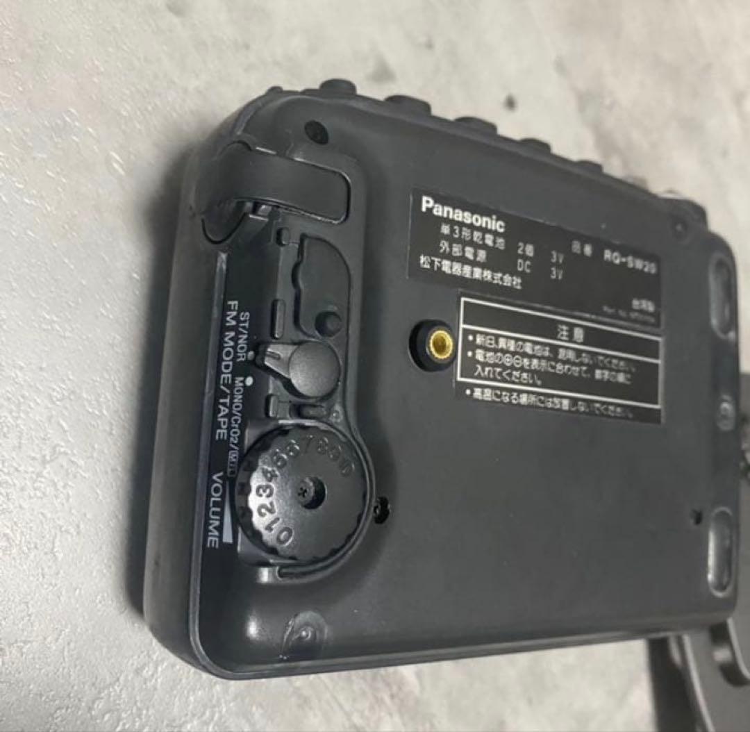 ポータブルプレーヤー Panasonic shock wave RQ-SW20-A