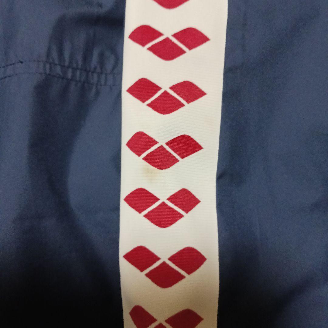 【arena】 フード付きベンチコート　起毛　競泳　サイズＬ