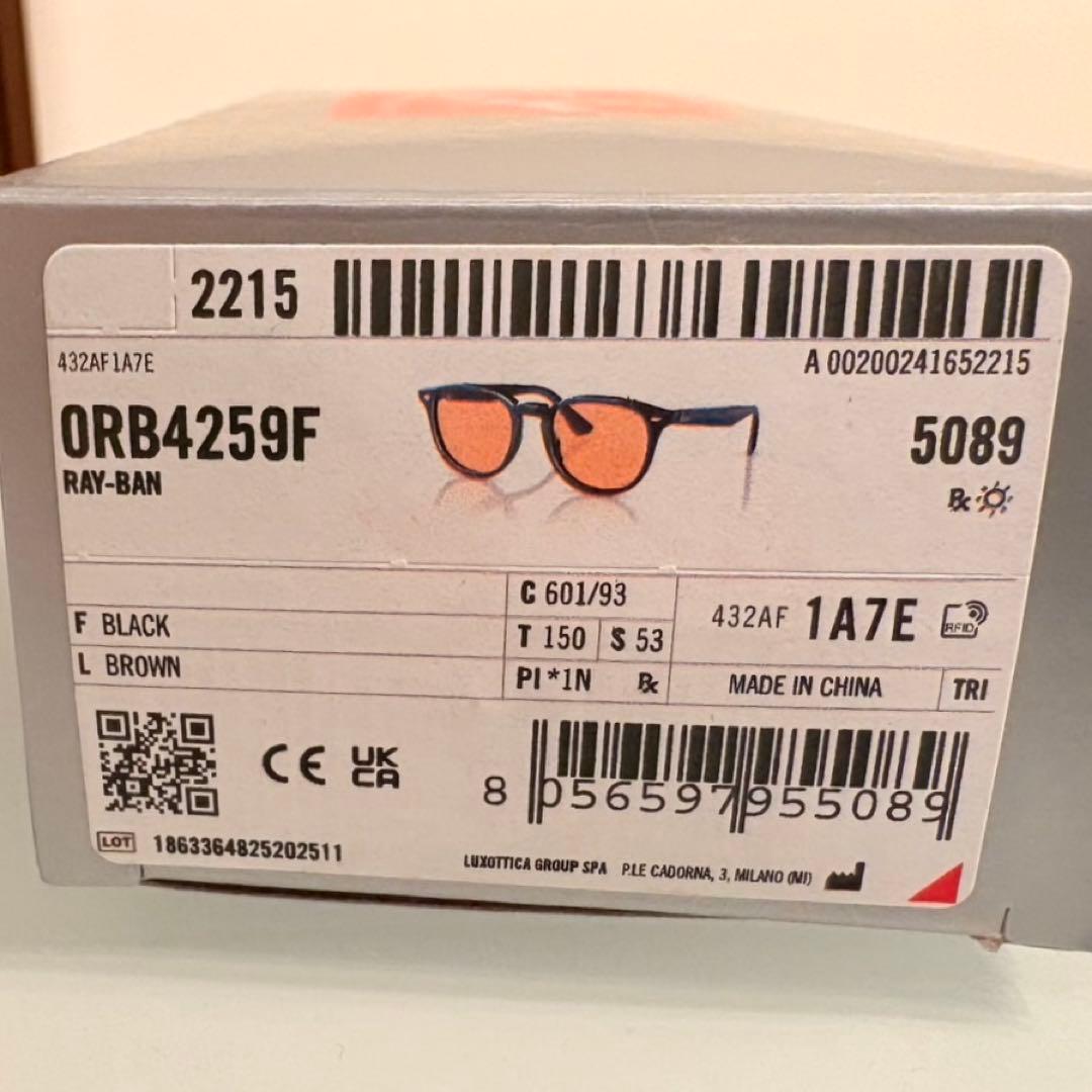 【ニン 】Ray-Ban ORB4259F サングラス