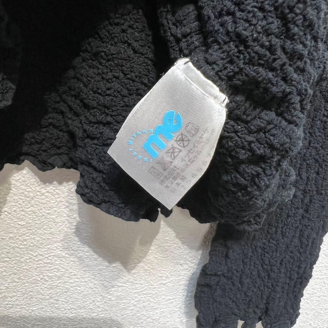 希少 美品 ミー イッセイミヤケ プリーツ カリフラワー デザイン カーディガン