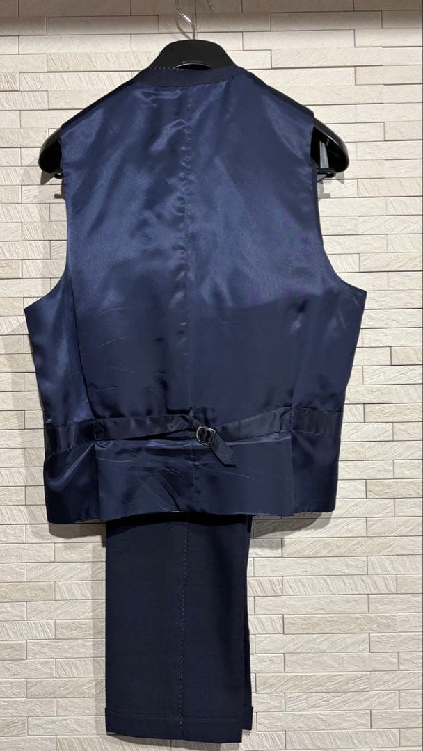 ラクダさま専用ポールスミスネイビー ビジネススーツ 3ピース