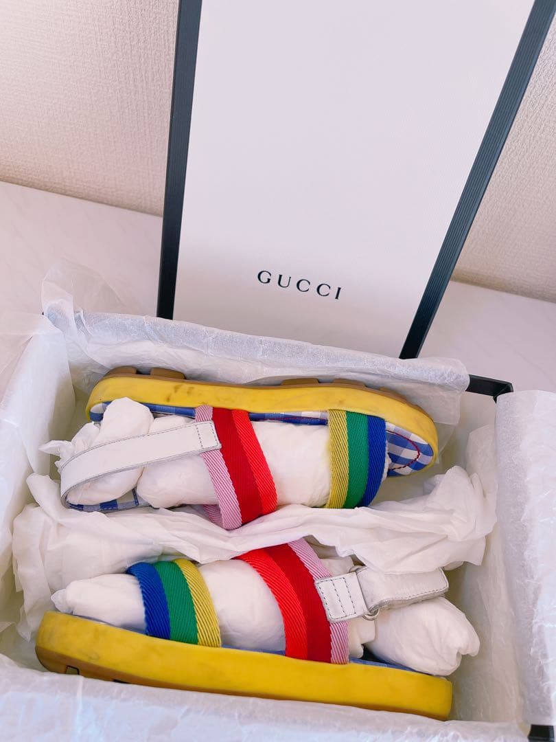 GUCCIサンダル　30(18〜19cm)