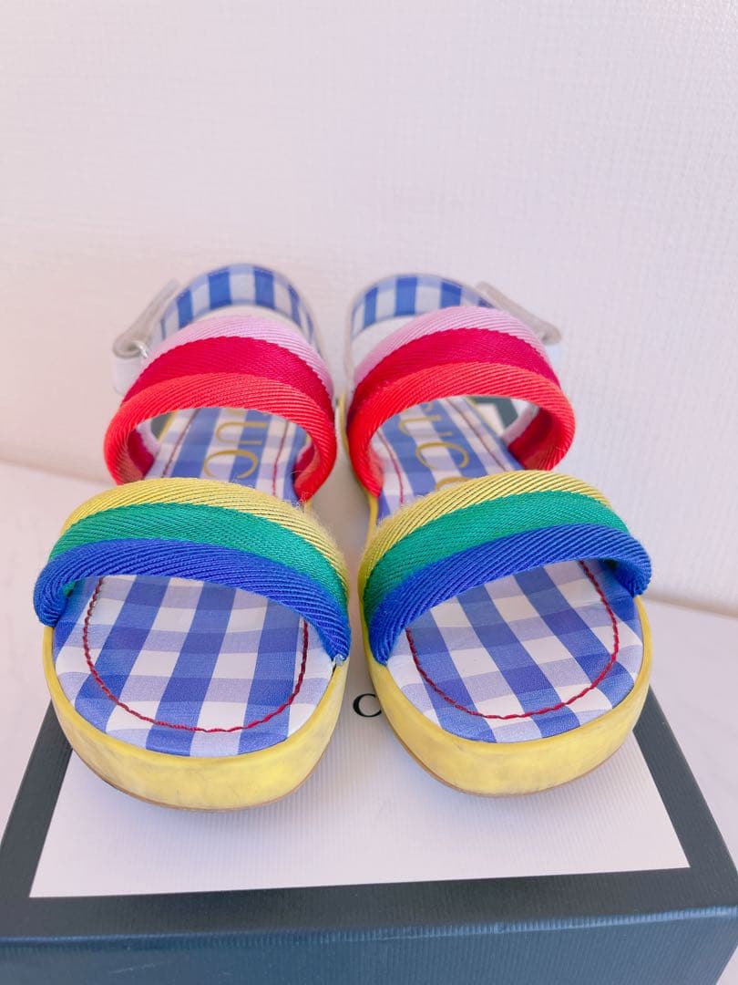 GUCCIサンダル　30(18〜19cm)