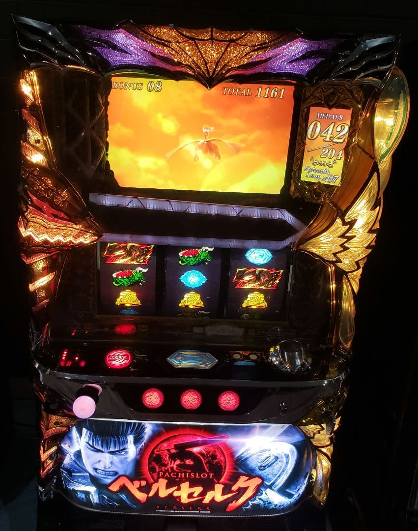パチスロ　実機　ベルセルク　5号機【希少　懐かし　スロット】