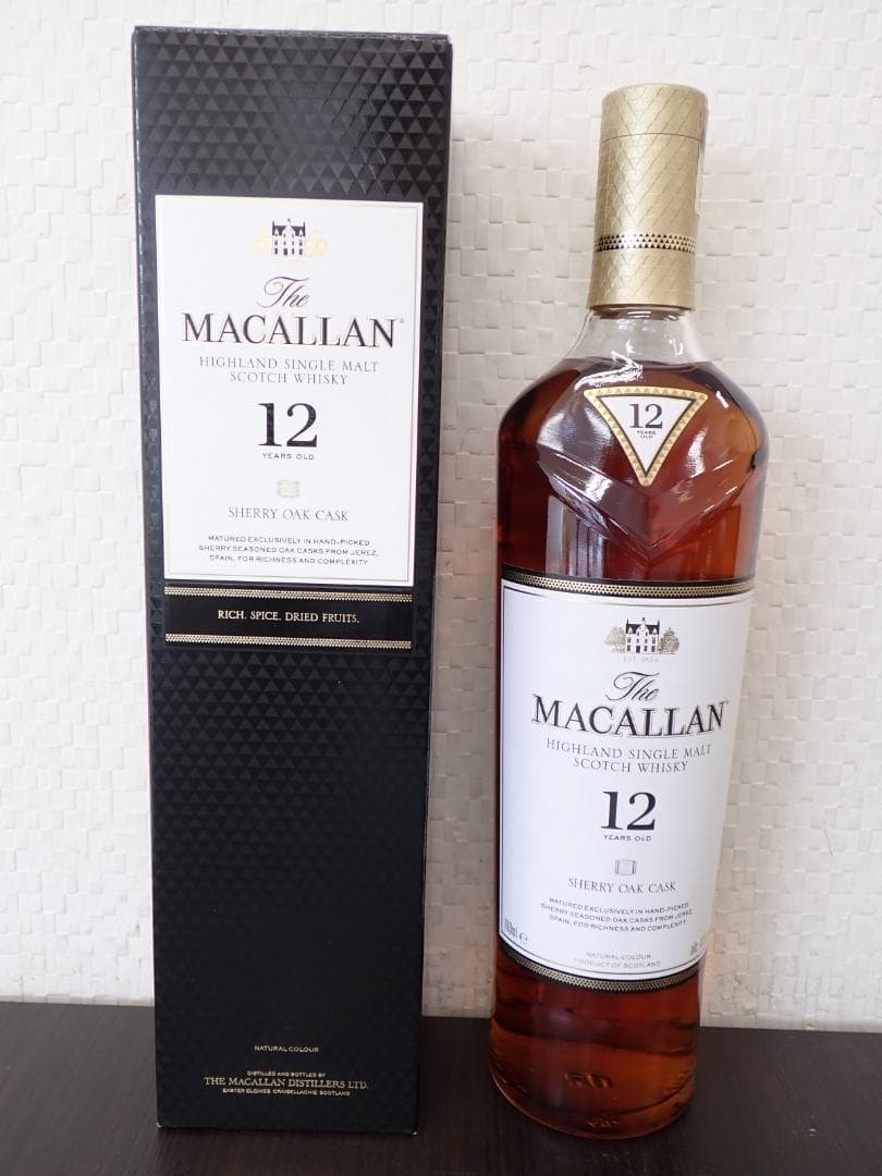 THE MACALLAN マッカラン 12年 ウイスキー 700ml 箱付