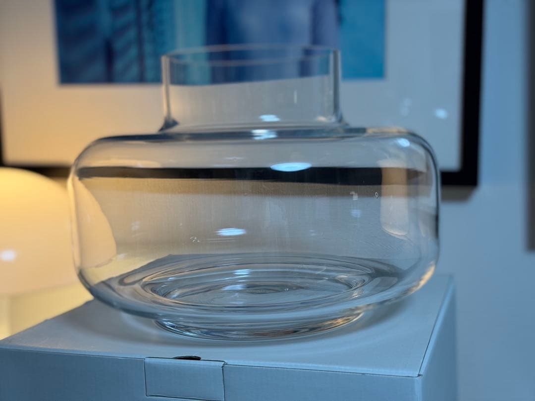 marimekko 透明ガラス花瓶　Urna フラワーベース