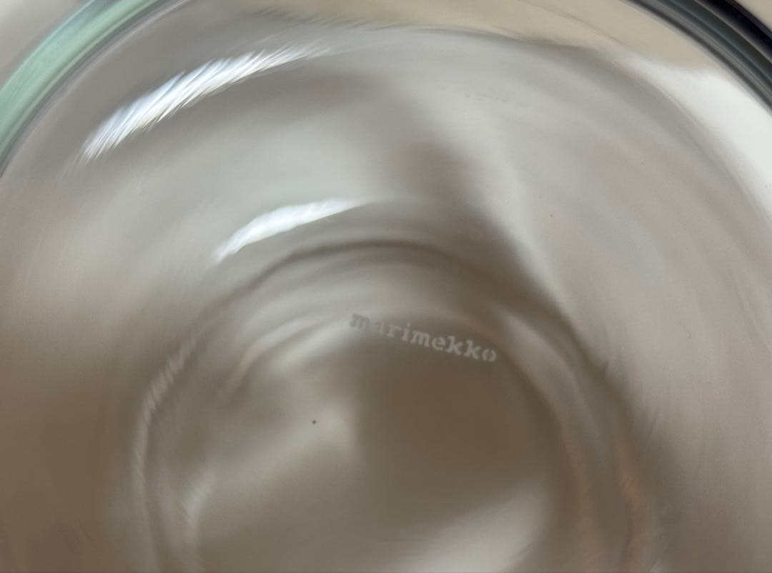 marimekko 透明ガラス花瓶　Urna フラワーベース